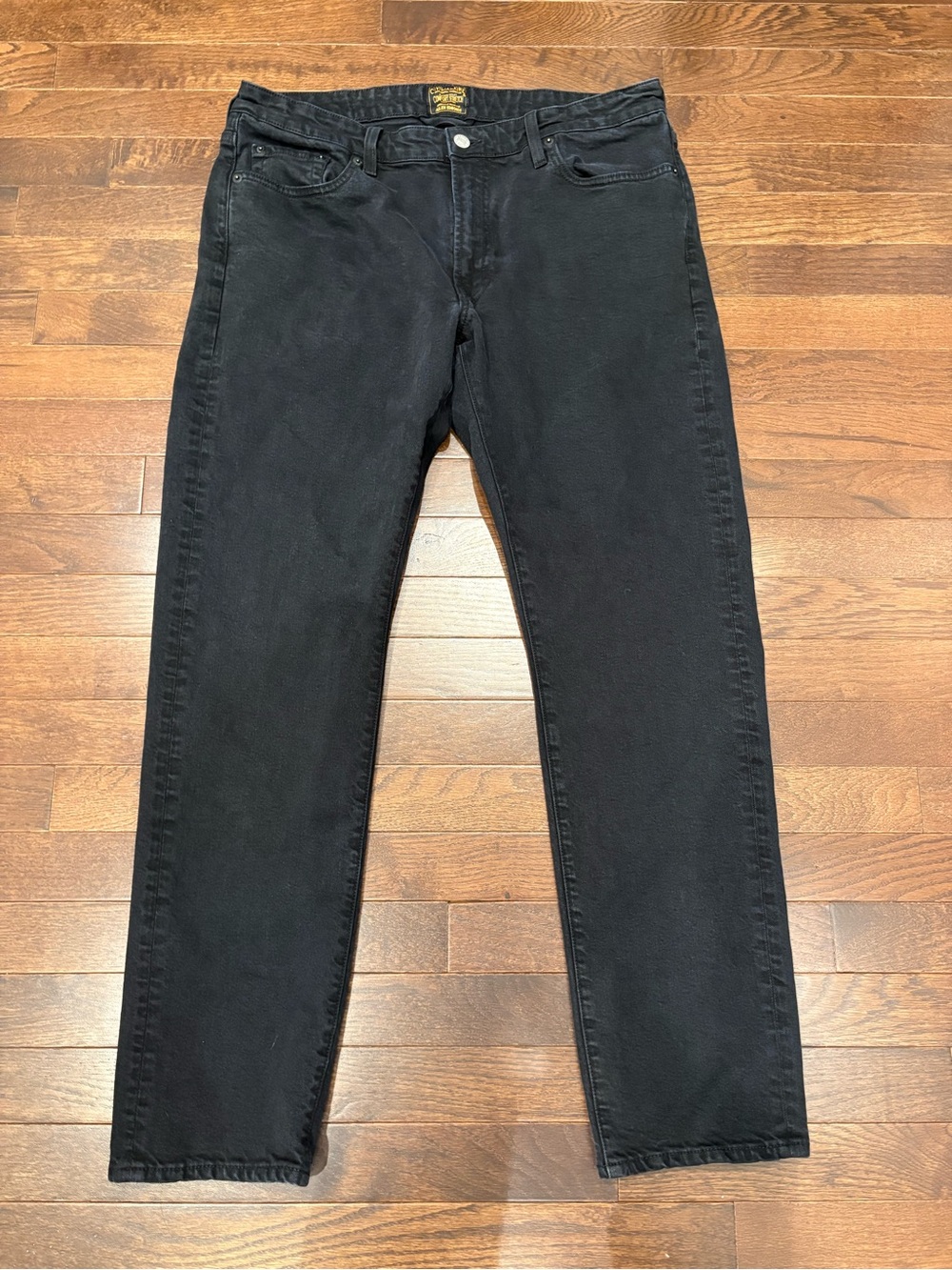 Civilianaire Allen Edmonds Mens Black Jeans 32 x 30 USA Comfort Stretch Denim